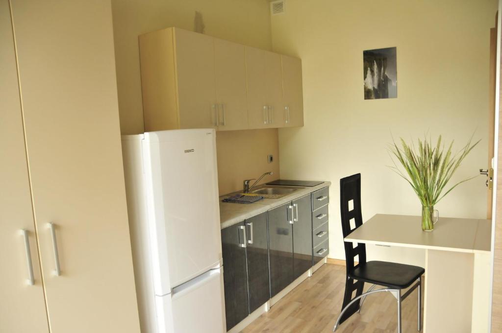 Apartamentai Trys Pusys ซเวนตายิ ห้อง รูปภาพ